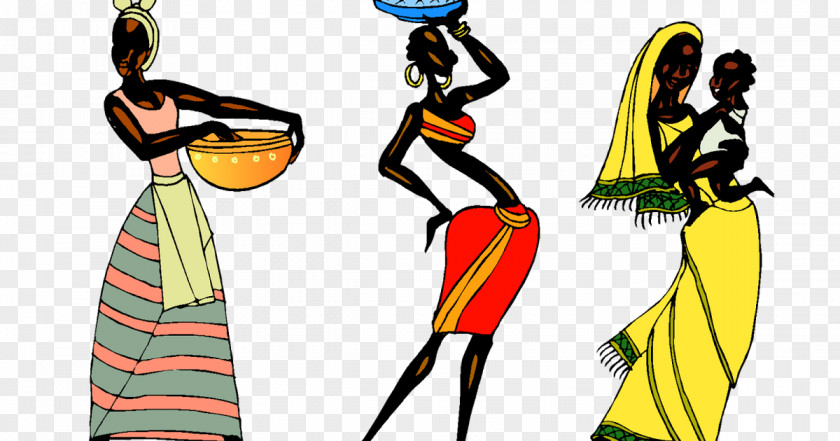 Africa Clip Art South African Music Drums Collection Woman PNG