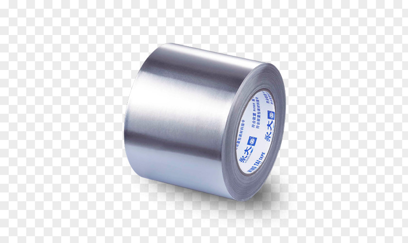 Aluminum Foil Cylinder PNG