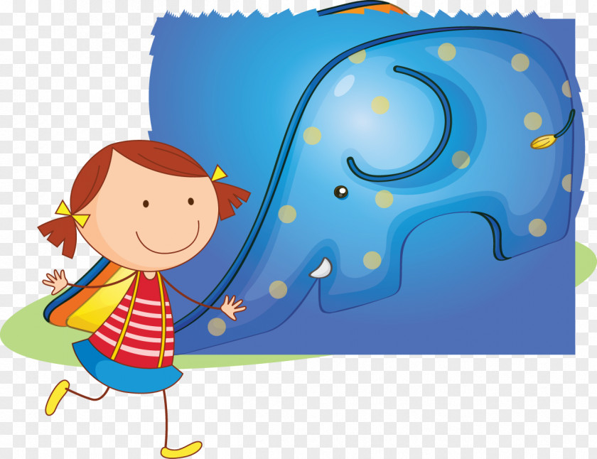 Children Sky Child Illustration PNG