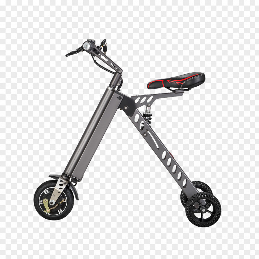 Electric Motorcycle Vehicle Car Folding Bicycle PNG