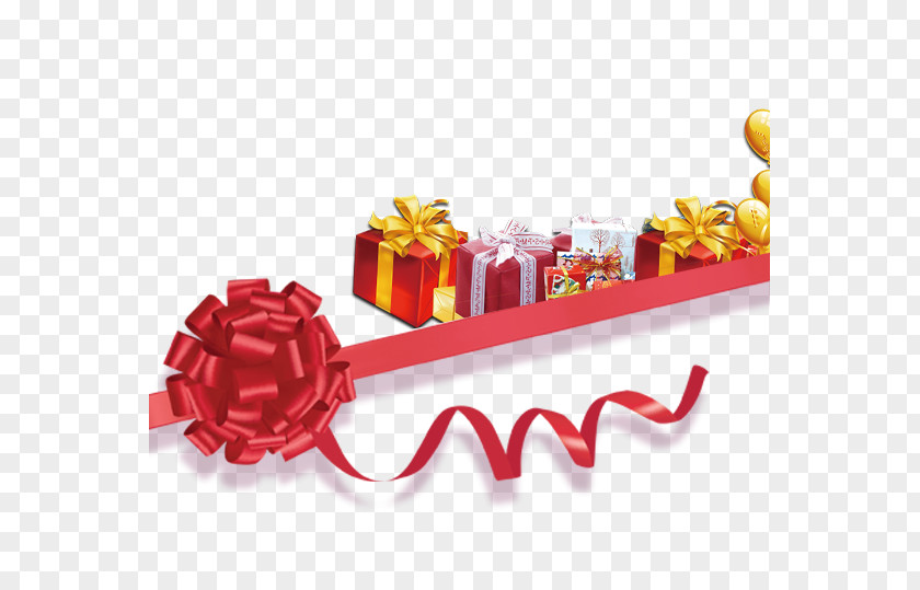 Gift Ribbons Red Ribbon PNG