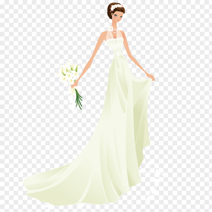 Holding The Bride Of Flowers Wedding PNG