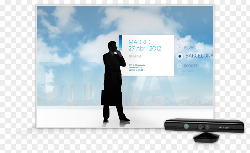 Kinect Display Device Public Relations Communication Advertising PNG