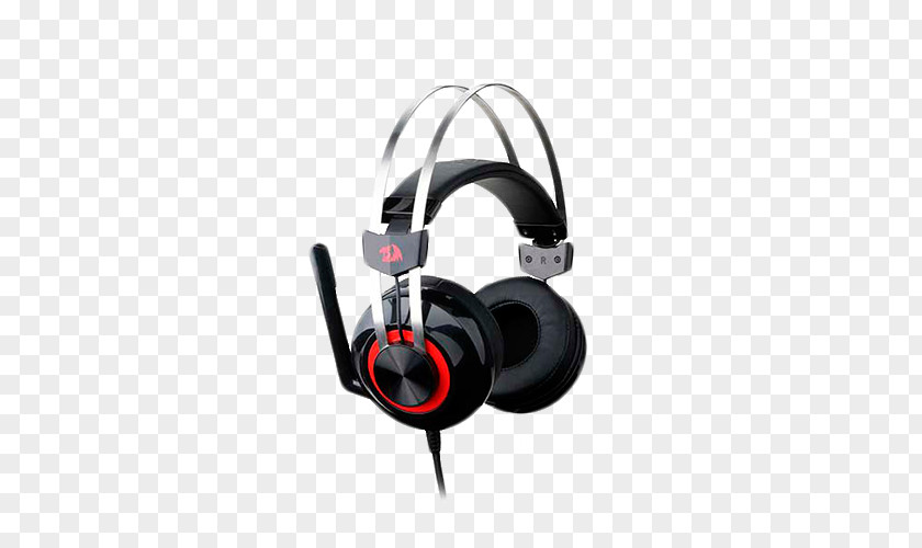 Microphone Headset Headphones 7.1 Surround Sound Redragon Audifonos Gamer Talos H601 360 Mic Vibracion Y Backlight PNG