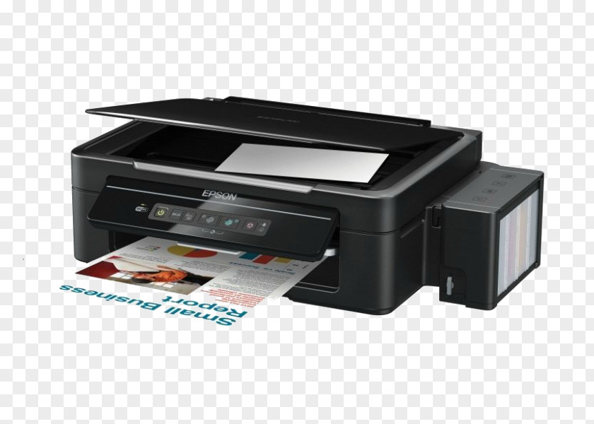 Printer Multi-function Inkjet Printing Epson Continuous Ink System PNG