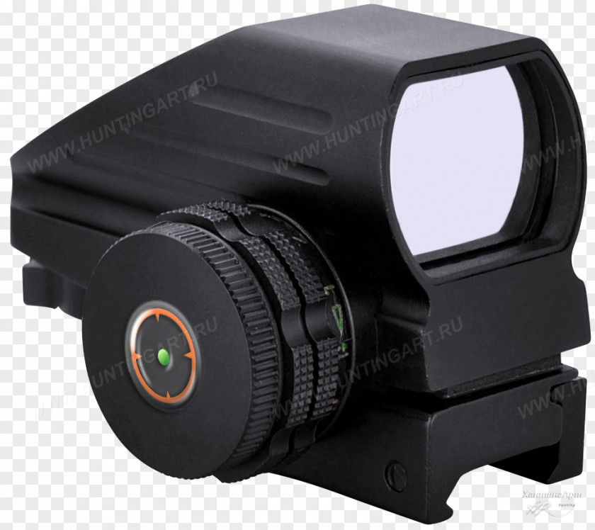 Red Dot Sight Reflector Reticle Telescopic PNG