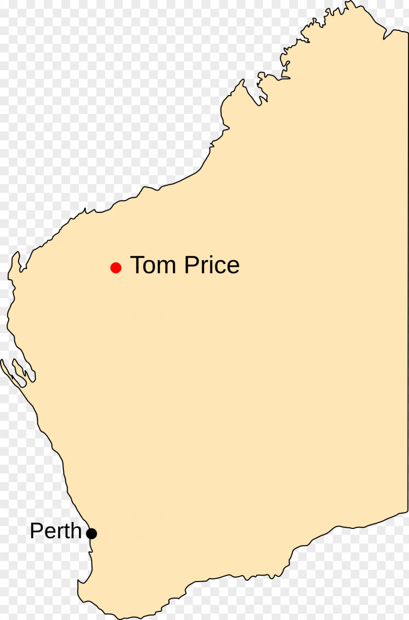 Tom Price Newman Perth Marble Bar Map PNG