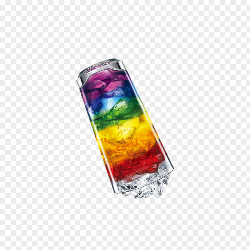 Colorful Glass Color Ink PNG