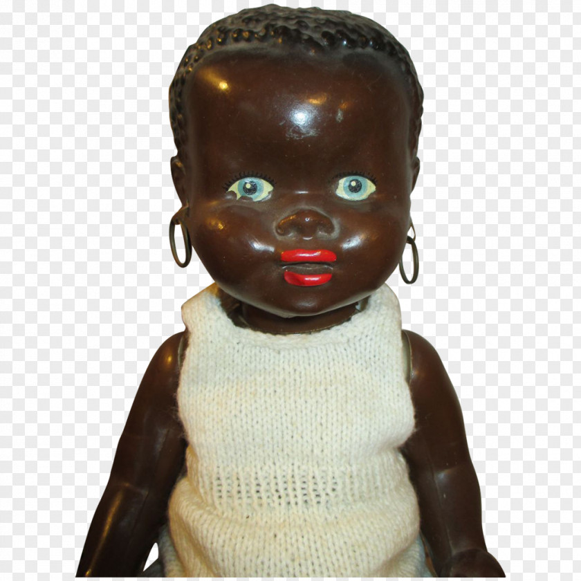 Doll Reborn Black Figurine Infant PNG