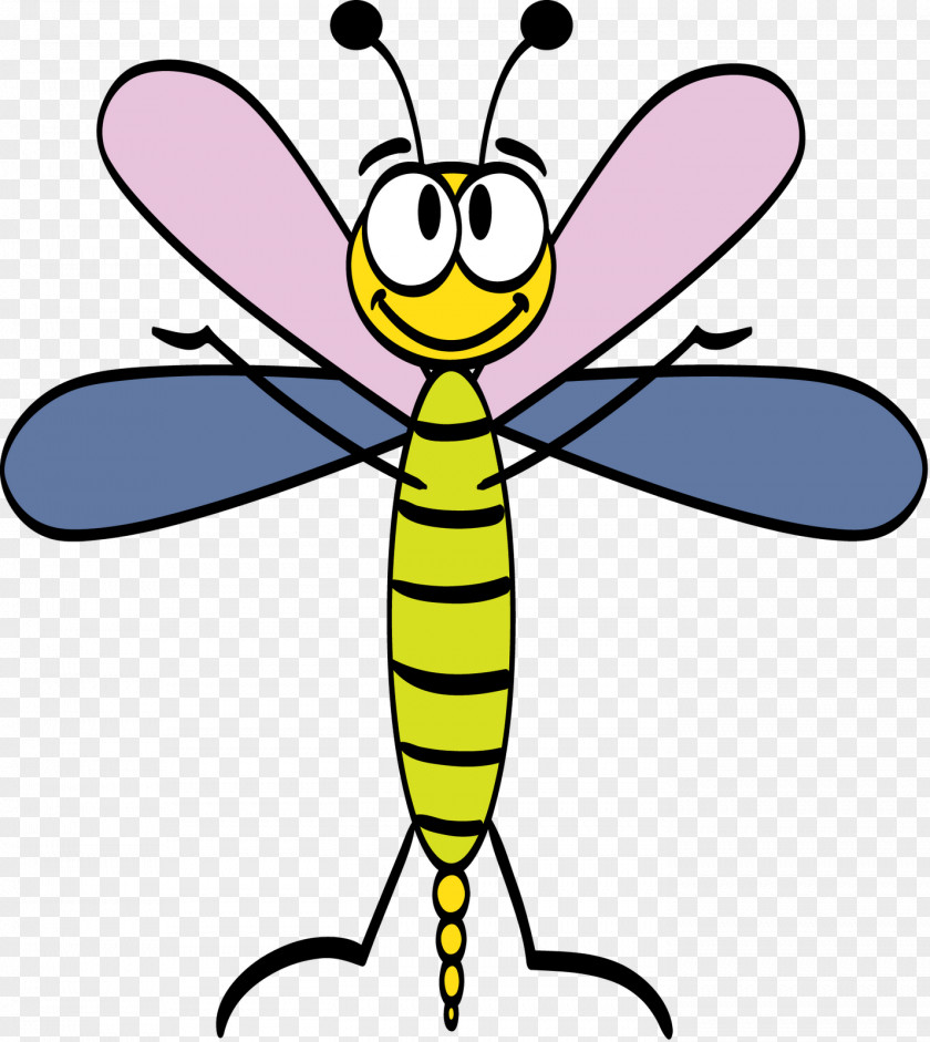 Dragon Fly Insect Pollinator Honey Bee Animal PNG