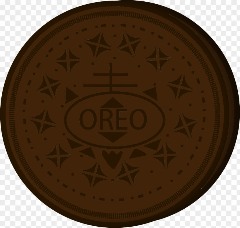 Oreo Circle Copper PNG
