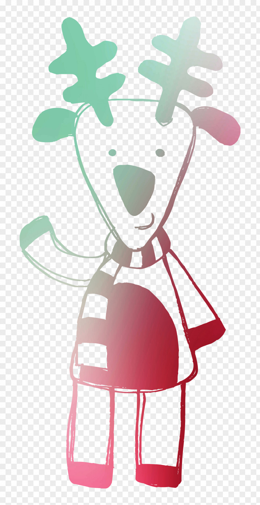 Reindeer Illustration Clip Art Product Design Character PNG