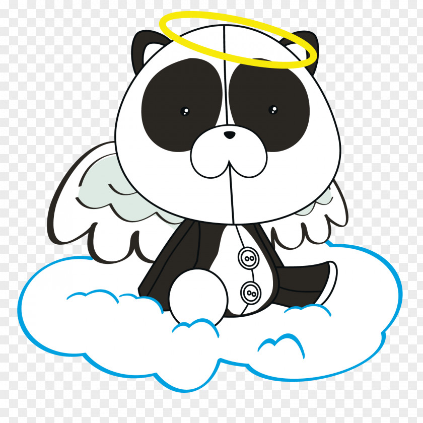 Angel Panda Giant Bear Photography Drawing PNG