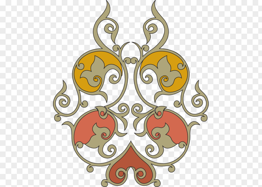 Design Arabesque Islamic Art Clip PNG