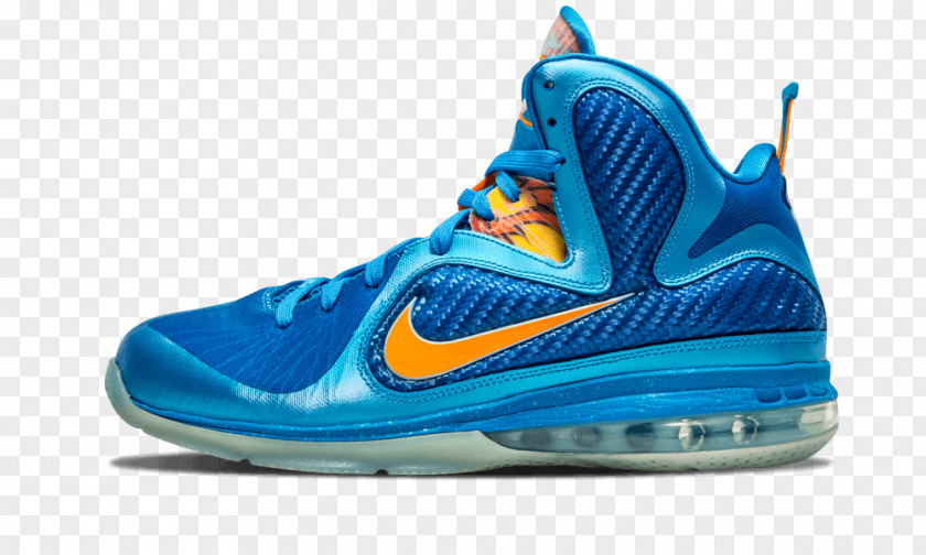 Lebron James Shoe Blue Sneakers Nike Footwear PNG