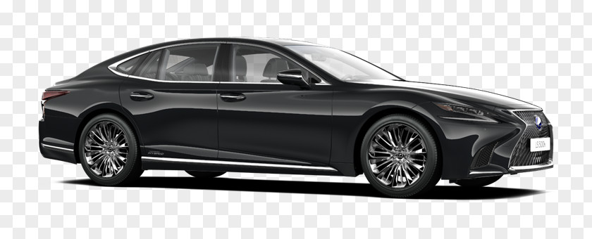 Luxury European Lexus LS 500H Vehicle Car PNG