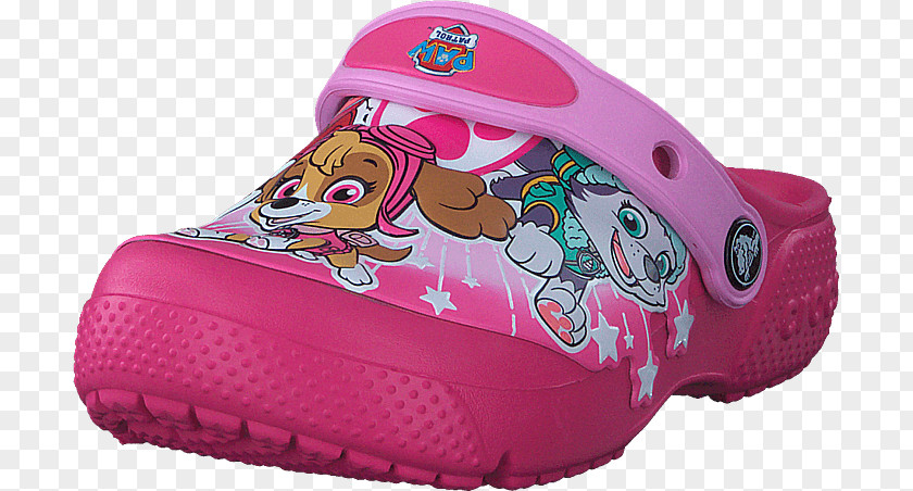 Paw Patrol PINK Clog Slipper Crocs Shoe Shop PNG