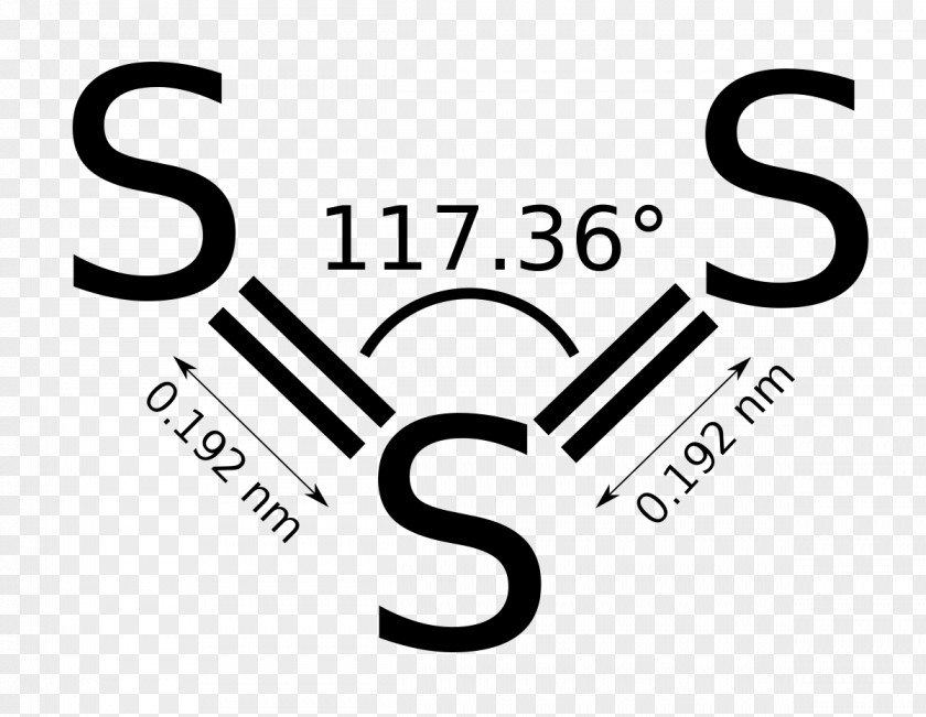 Trisulfur Lewis Structure Disulfur Monoxide Ozone Molecule PNG