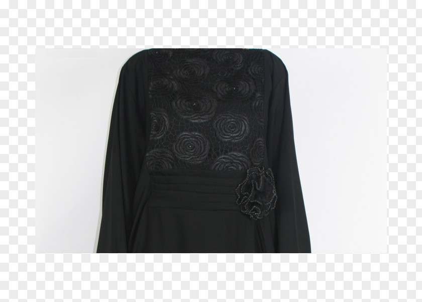 Abaya Sleeve Velvet Black M PNG