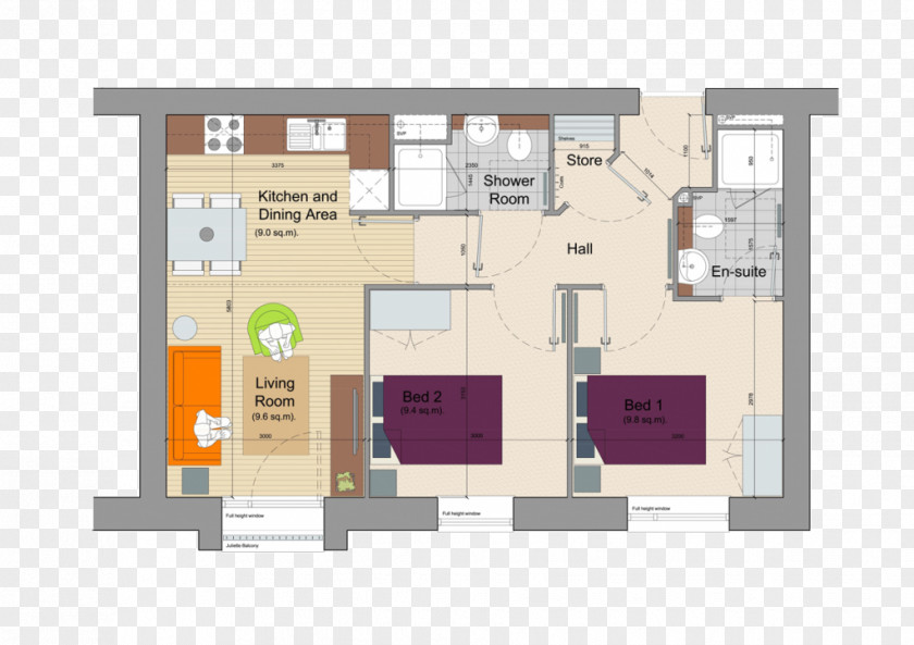 Home Floor Plan Edwards Estate Agents House Apartment PNG