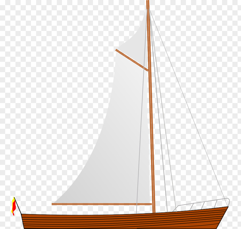 Sail Sailboat Yawl Skipjack Clip Art PNG