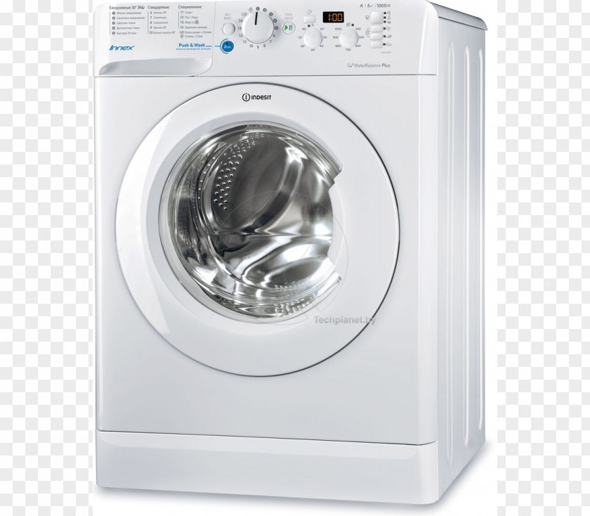 Washing MachineFreestandingWidth: 59.5 CmDepth: 54 CmHeight: 85 CmFront Loading52 Litres7 Kg1400 RpmWhite Home Appliance LaundryOthers Machines Indesit Co. Innex XWA 71483X W EU PNG