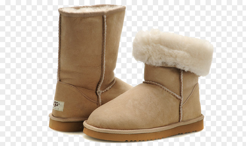 Brown Boots Ugg Shoe Snow PNG