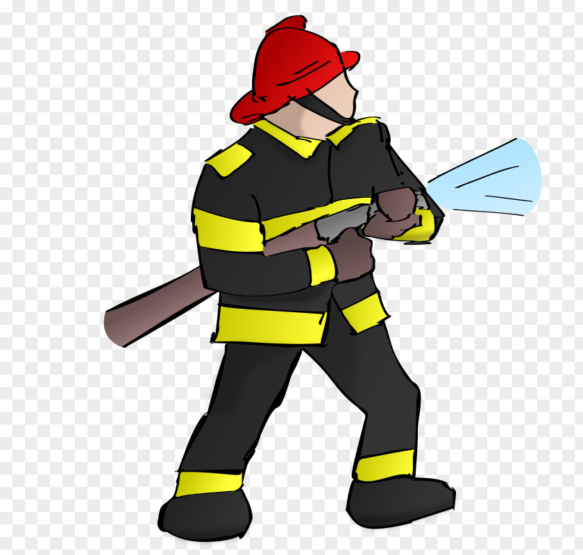 Fireman Firefighter Fire Department Firefighting Clip Art PNG