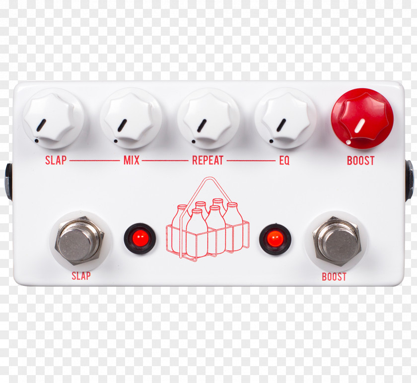 Guitar Effects Processors & Pedals Delay JHS Milkman Distortion PNG