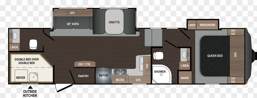 House Keystone Floor Plan Fifth Wheel Coupling Campervans Caravan PNG