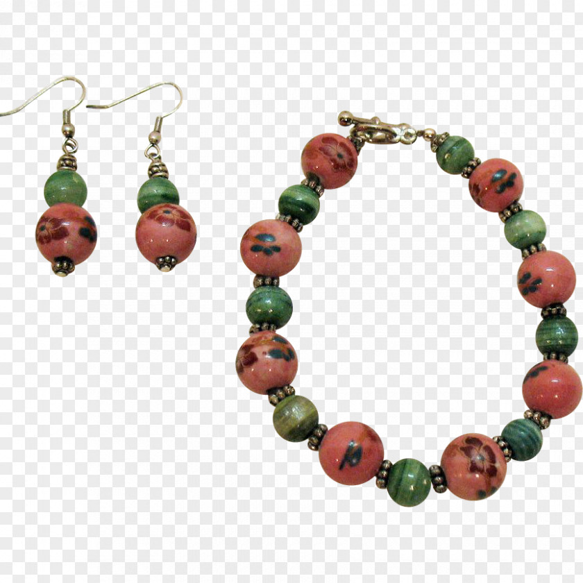 Necklace Bracelet Earring Bead Gemstone PNG