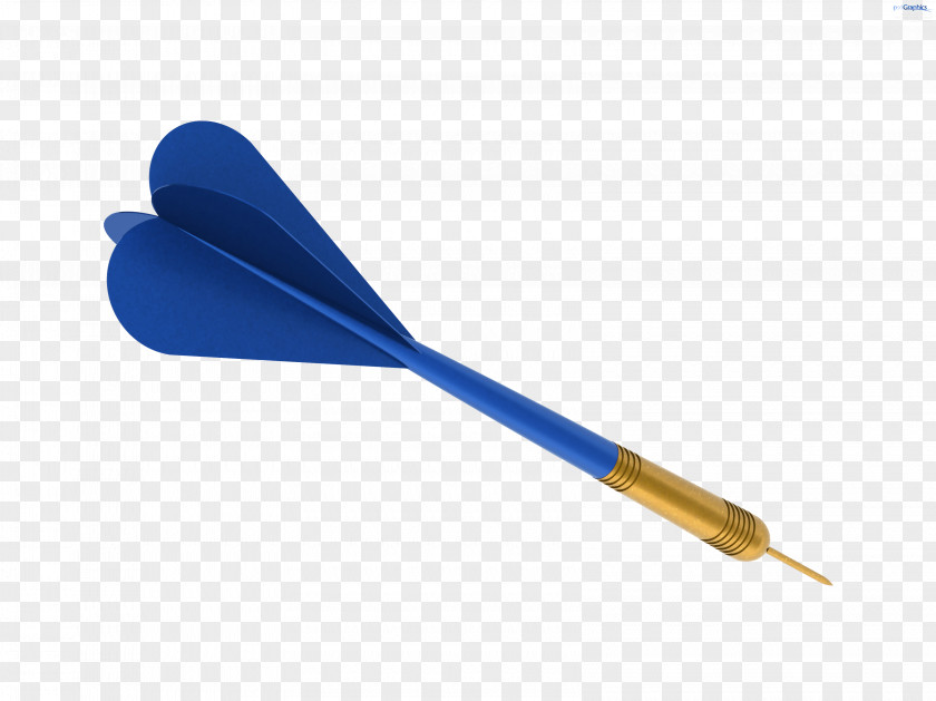 Precision Sports Electric Blue Bullseye Arrow PNG