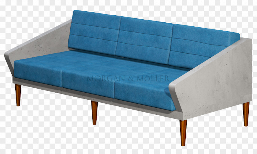 Table Sofa Bed Concrete Couch Glass PNG