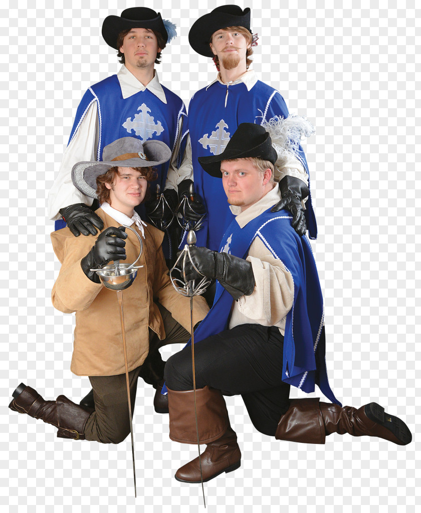 Three The Musketeers Costume Unus Pro Omnibus, Omnes Uno Theatre PNG