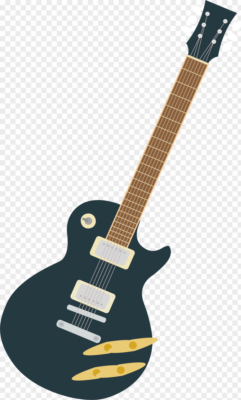 Blue Rock Guitar PNG
