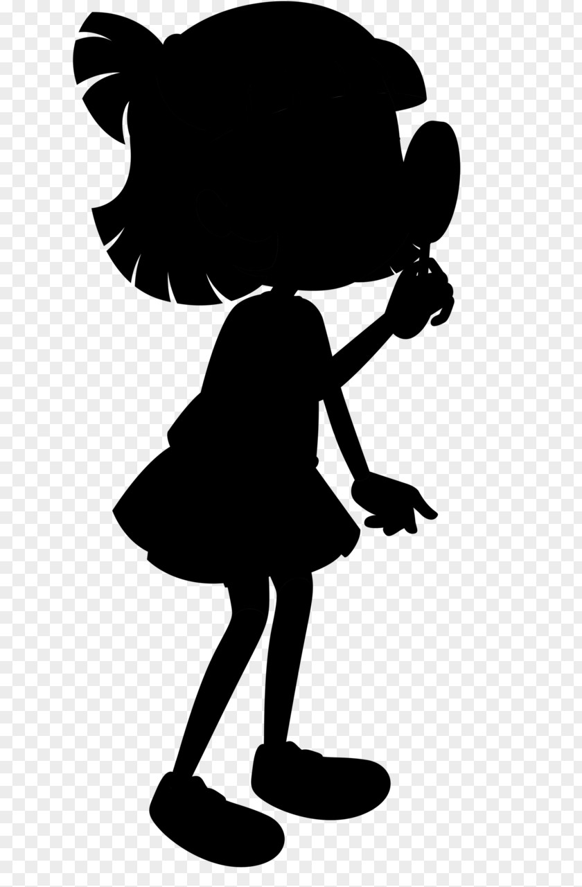 M Illustration Cartoon Silhouette Clip Art Black & White PNG