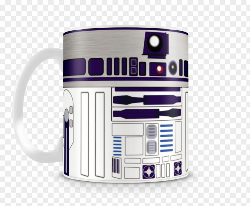 Mug R2-D2 Star Wars Film Milliliter PNG