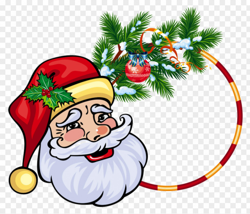 Santa Claus Christmas Day Decoration Image Illustration PNG
