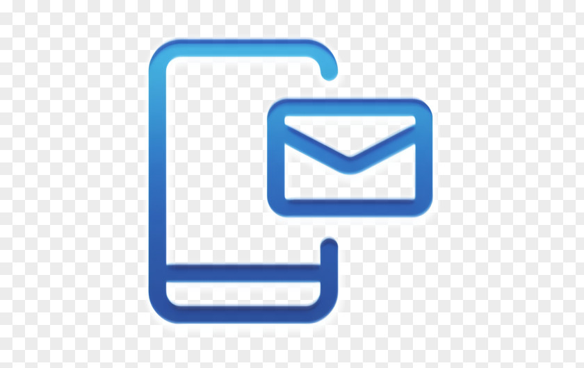 Smartphone Icon Touch Screen Email PNG
