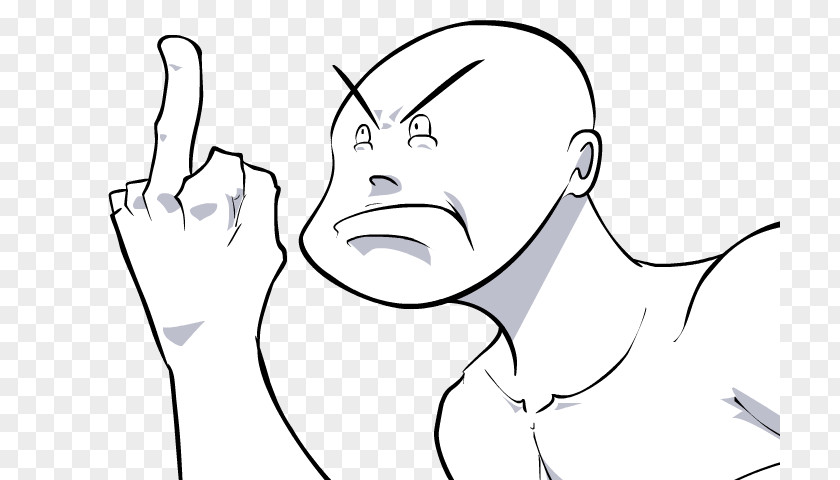 Thumb Cheek Art Arm PNG