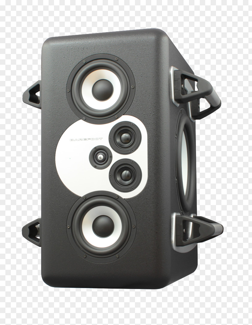 Active Noise Control Barefoot Sound Studio Monitor Loudspeaker Powered Speakers PNG