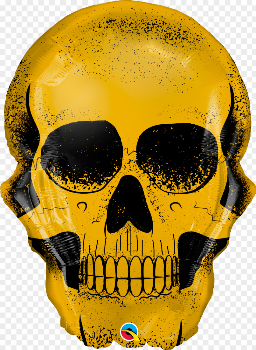 Balloon Foil Halloween Skull Super Shape PNG