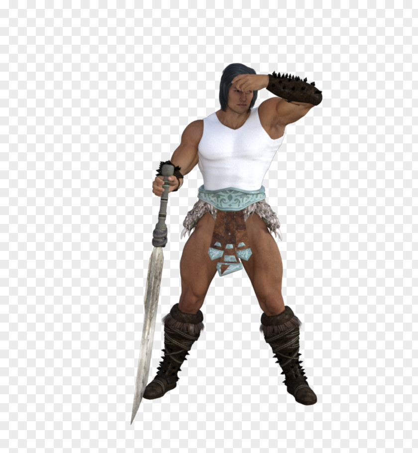 Barbarian Axe Drawing Figurine Muscle PNG