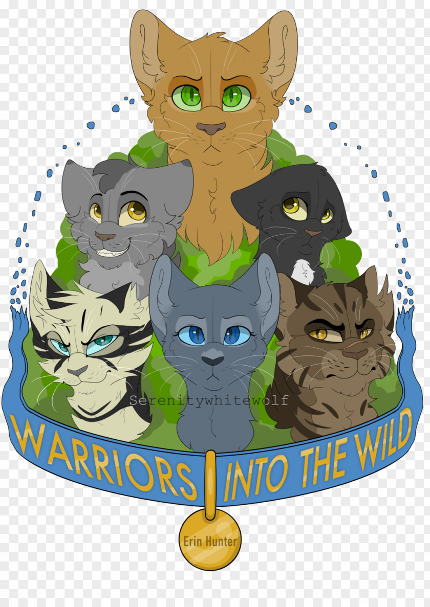 Fan Into The Wild Bluestar's Prophecy Warriors Art PNG