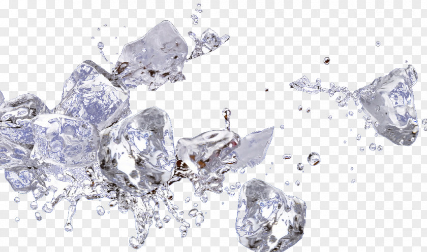 Ice Splashing Water Droplets Drop Splash PNG