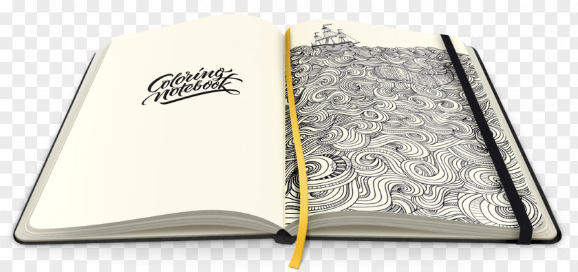 Laptop Paper Coloring Book Notebook Hardcover PNG