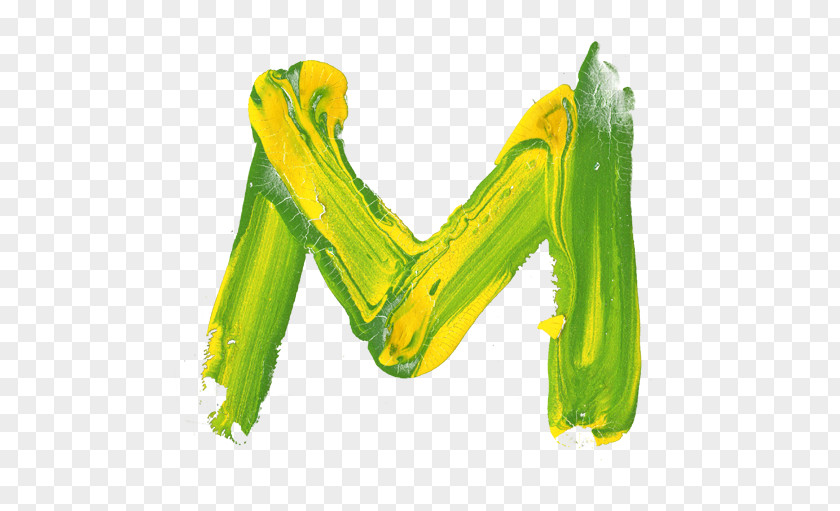 Letter M Logo Paint Font PNG