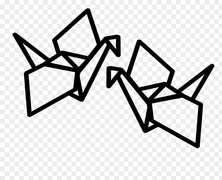 Paper Crane Origami Thousand Cranes Orizuru PNG