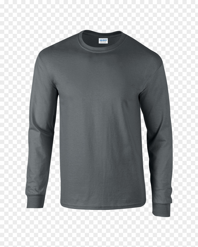 Sleeve Five Point Long-sleeved T-shirt Gildan Activewear PNG
