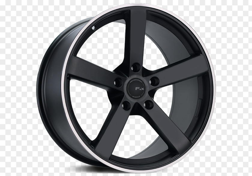 Black Fox Car Rim Custom Wheel Tire PNG